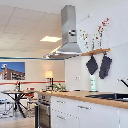 Apartment Wohnung: Workaholic Bis 6 Personen, Klima, 3x Tv Cremlingen