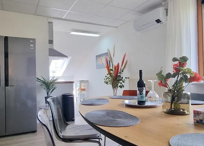 Апартаменты Workaholic 24h-check-in, 6 Pers, Klima, 3 Tvs *